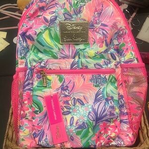 Disney x Lilly Pulitzer Pink Floral Backpack